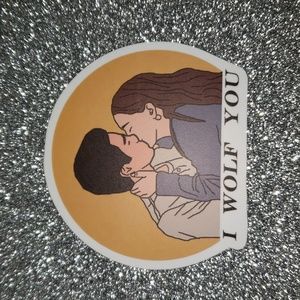 TV SHOW NETFLIX Waterproof Sticker YOU wolf